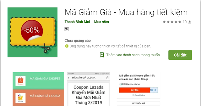 Tải Ứng Dụng Lấy Mã Giảm Giá Shopee Cho Android