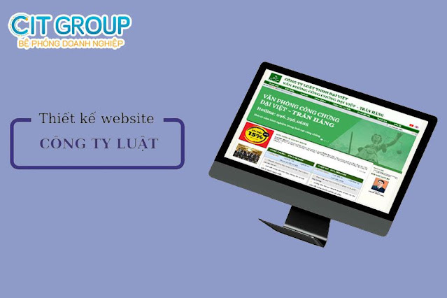 Dịch vụ thiết kế website công ty luật chuyên nghiệp – CIT WEB