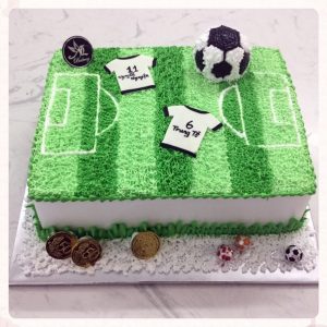 5+ Ý tưởng bánh sinh nhật bóng đá, sân bóng độc đáo và ấn tượng nhất