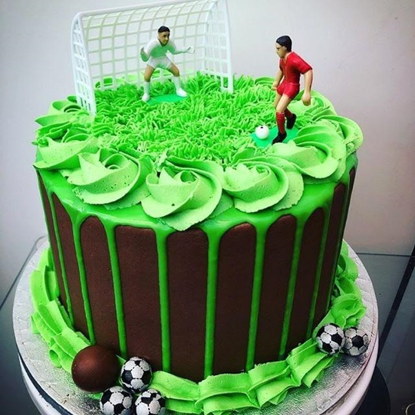 5+ Ý tưởng bánh sinh nhật bóng đá, sân bóng độc đáo và ấn tượng nhất