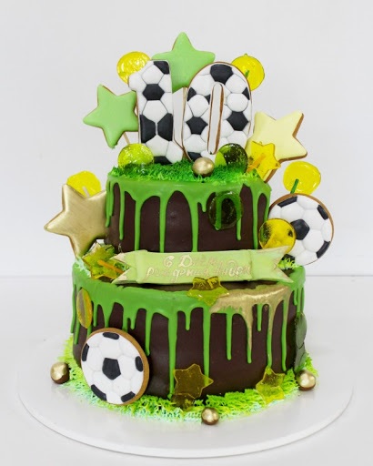 5+ Ý tưởng bánh sinh nhật bóng đá, sân bóng độc đáo và ấn tượng nhất