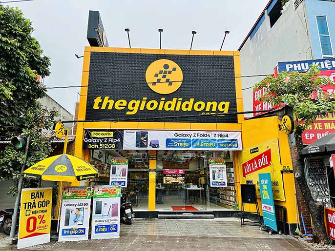 Top 5 cửa hàng bán điện thoại tại Phúc Yên