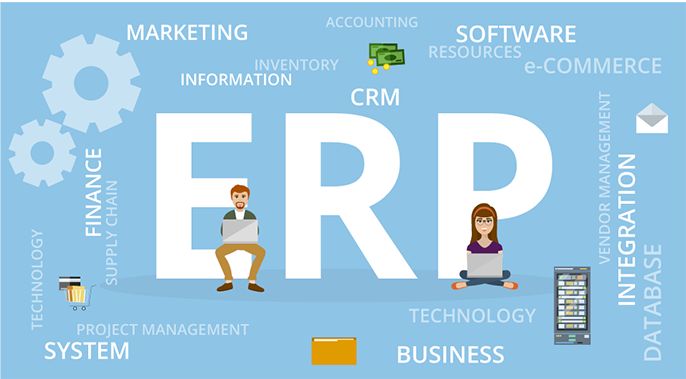 Các thành phần trong ERP được ứng dụng nhiều trong doanh nghiệp