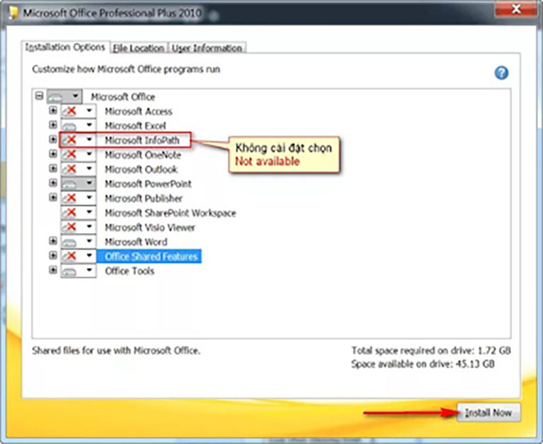 Key Office 2010 mới nhất
