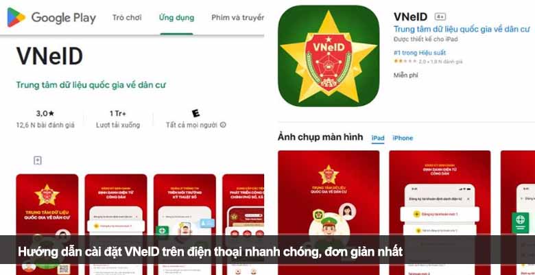 Hướng dẫn cài đặt VNeID trên điện thoại nhanh chóng, đơn giản nhất