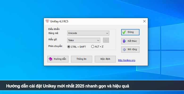 Hướng dẫn cài đặt Unikey mới nhất 2025 nhanh gọn và hiệu quả